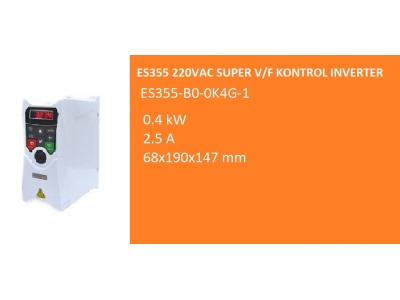 ES355 0.4 kW 2.5 A 220VAC DRIVER