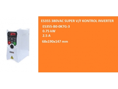 ES355 0.75 kW 2.5 A 380VAC DRIVER